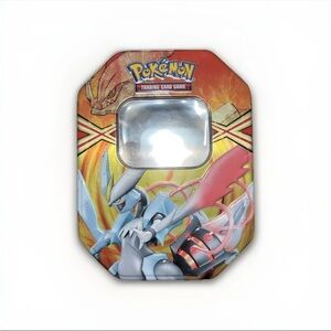 Pokemon TCG Trading Card Game White Kyurem Tin Only